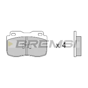 BREMSI BP2156