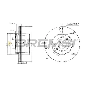 CD8660V BREMSI