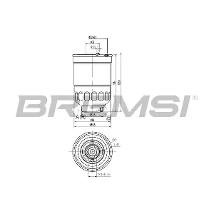 BREMSI FE0797