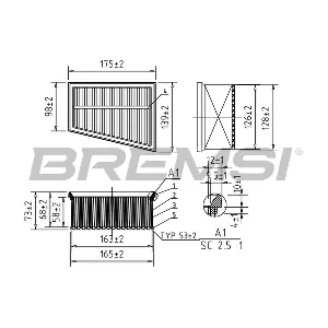 BREMSI FA0644