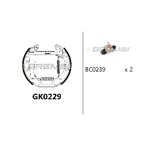 BREMSI GK0229