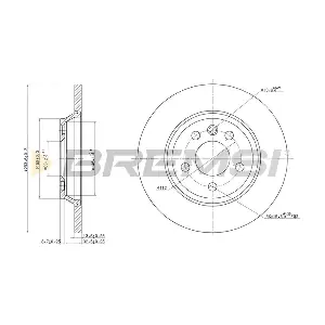 BREMSI CD7158S