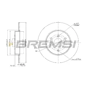 BREMSI CD7111S