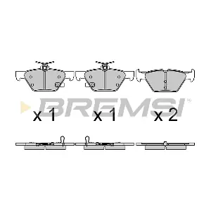BREMSI BP3729