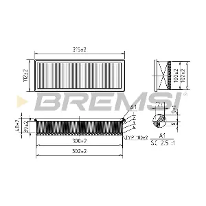 BREMSI FA0210