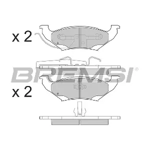 BREMSI BP3223