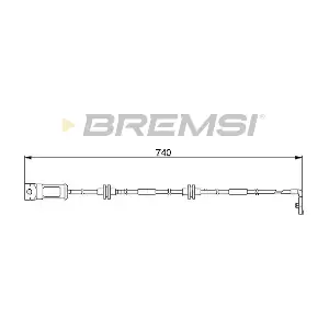 BREMSI WI0557
