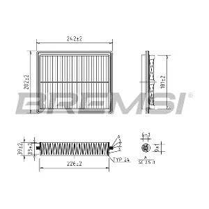FA2239 BREMSI