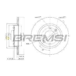 CD6238S BREMSI