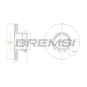 BREMSI CD5226V