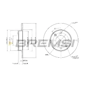BREMSI CD7178S