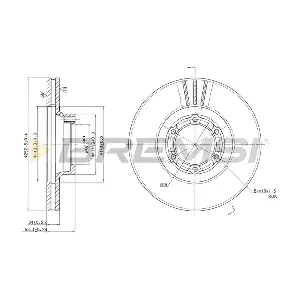 CD6160V BREMSI