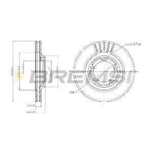 CD7404V BREMSI