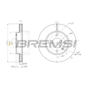 CD8688V BREMSI