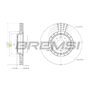 BREMSI CD7371V