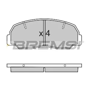 BREMSI BP2297