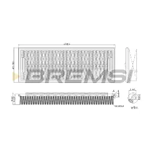 BREMSI FA2127
