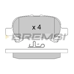 BP4004 BREMSI