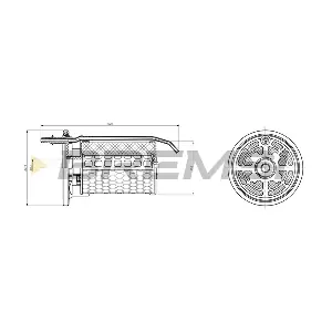 BREMSI FE0363
