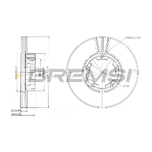 CD6668V BREMSI