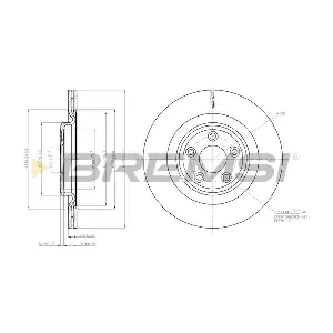 BREMSI CD7703V