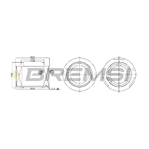 BREMSI FA2406
