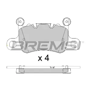 BP3804 BREMSI