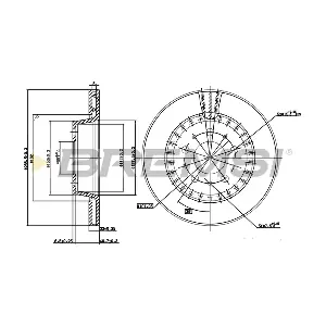 CD6434V BREMSI