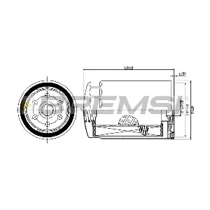 BREMSI FE1508