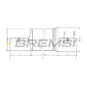 BREMSI FE1512
