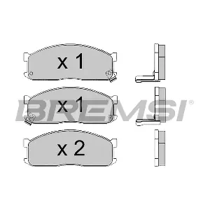 BREMSI BP2390