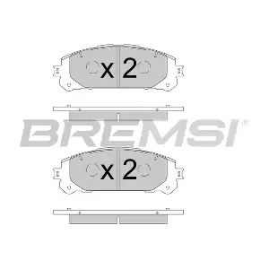 BREMSI BP3908