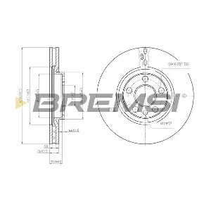 BREMSI CD6760V
