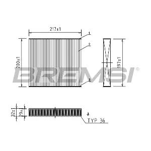 FC0874 BREMSI