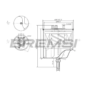 BREMSI FE0156