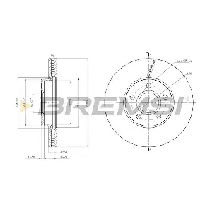 BREMSI CD8509V