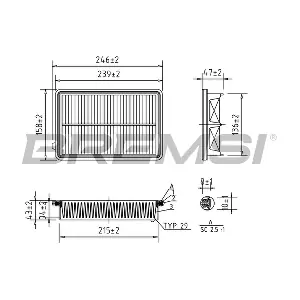 FA1053 BREMSI