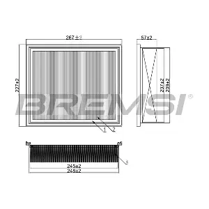 BREMSI FA1378