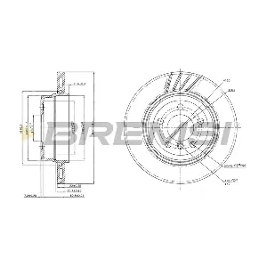 CD7297V BREMSI