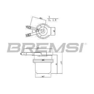 BREMSI FE1889