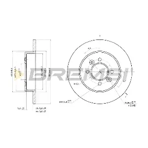CD6362S BREMSI