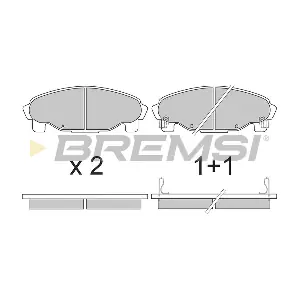 BREMSI BP2601