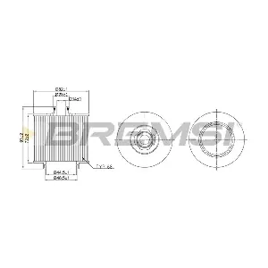 FL2544 BREMSI