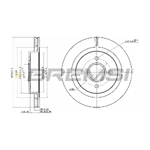 BREMSI CD6338V