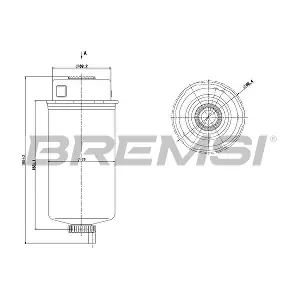 BREMSI FE0778