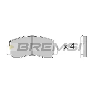 BREMSI BP2168