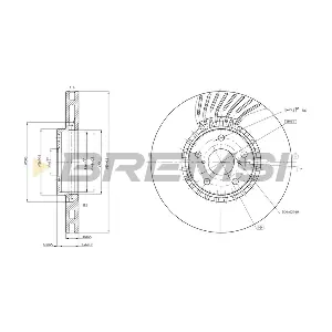 CD8498VRD BREMSI