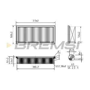 BREMSI FA1369