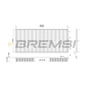 FC1335C BREMSI