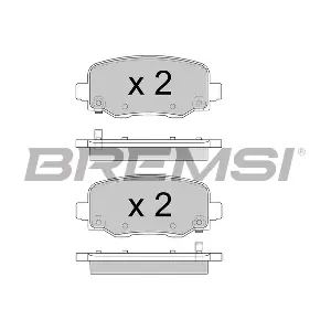 BREMSI BP3604